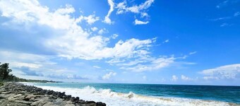 4 BR Beachfront private villa with pool