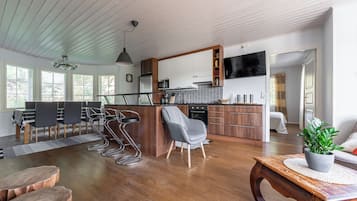 House | Living area | Fireplace