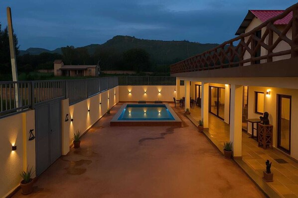 Voorkant van accommodatie