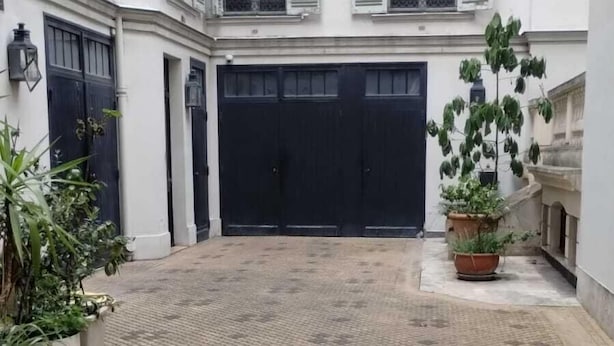 Entrée de l’hébergement 