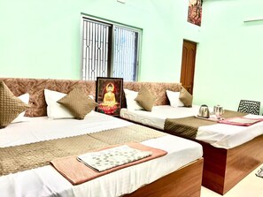 Family Double Room Single Use, Balcony, Garden View | Free WiFi