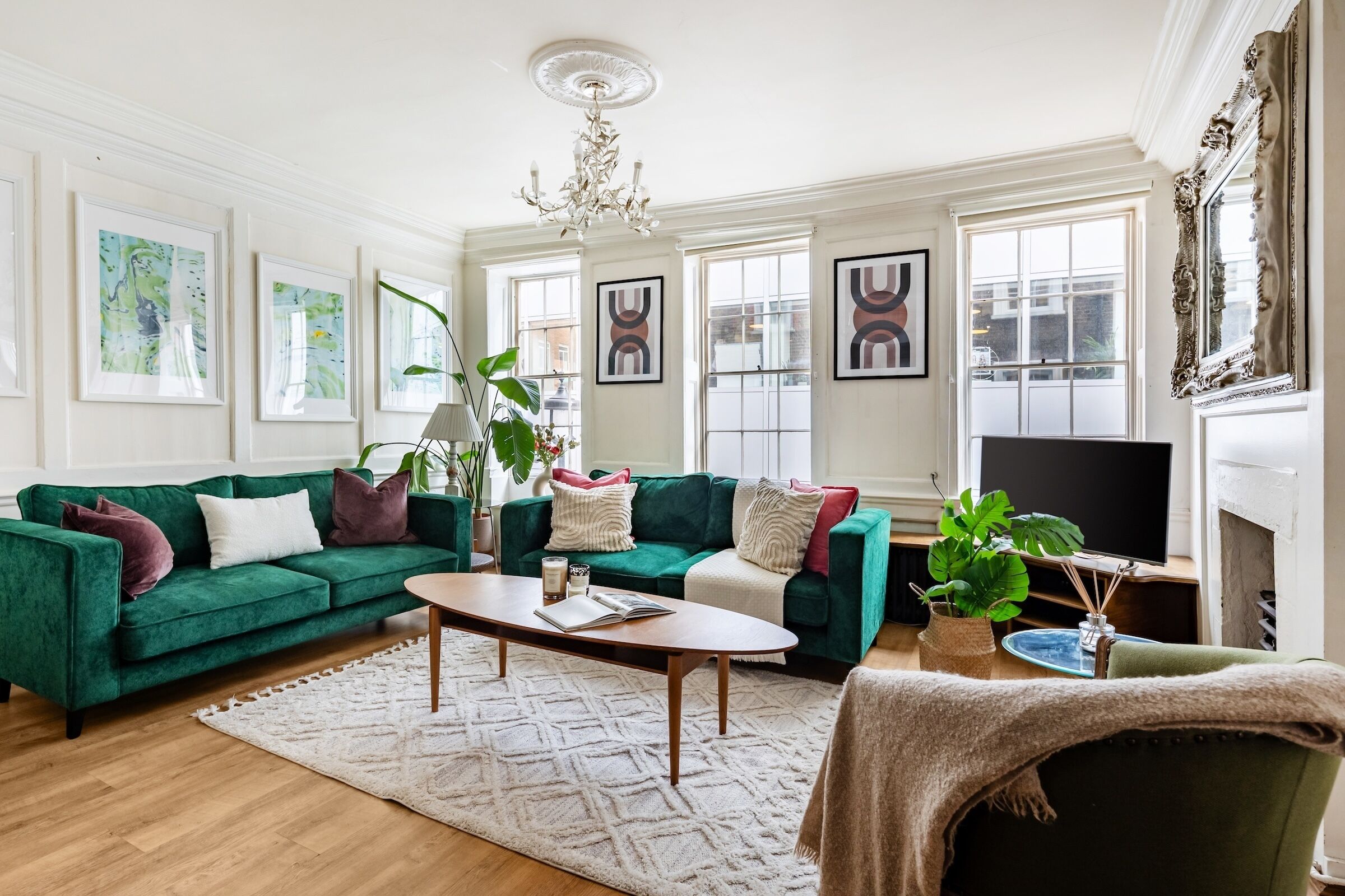 City appartement, 3 slaapkamers, niet-roken | Een strijkplank/strijkijzer, babybedden, reisbedje, gratis wifi