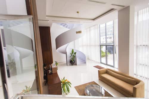 Lobby sitting area