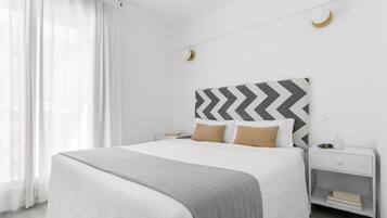 Apartemen Basic | Tempat tidur bayi gratis, Wi-Fi gratis, dan seprai linen