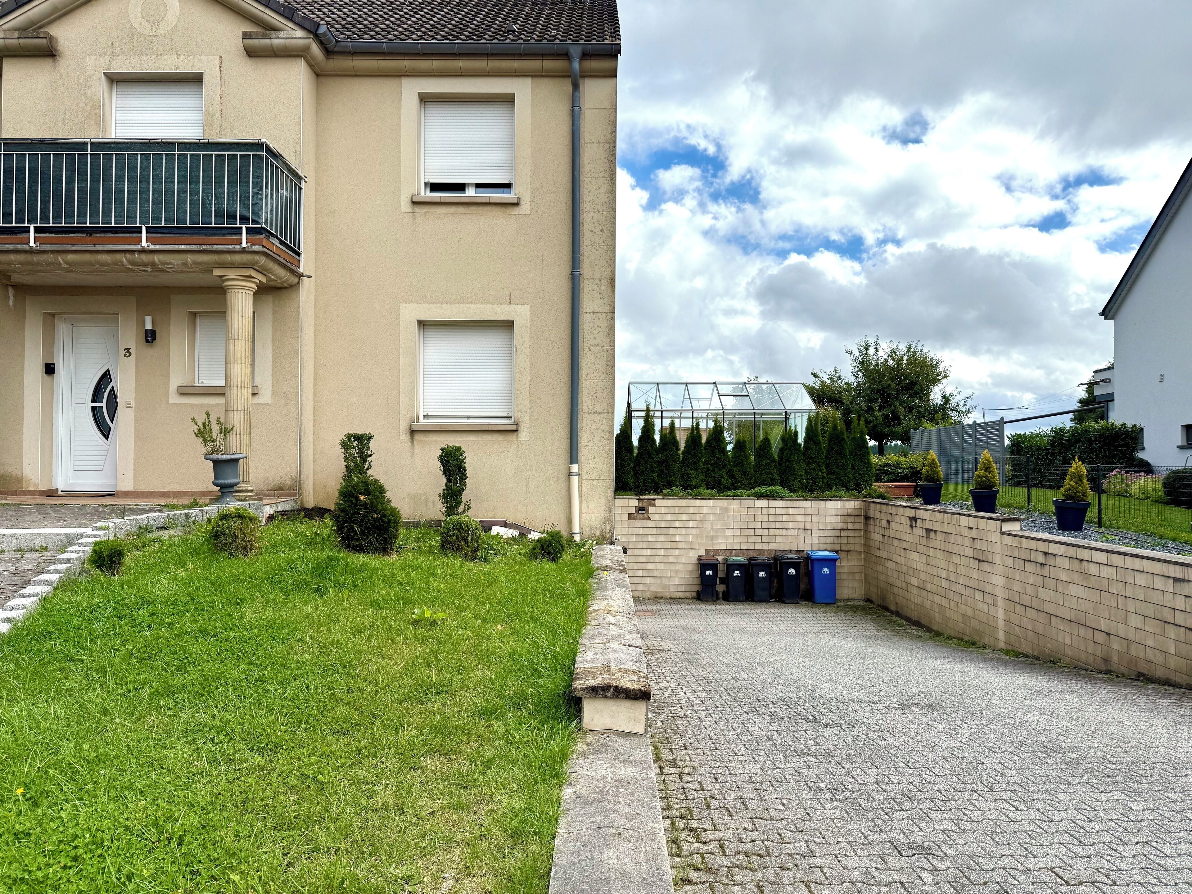 Fassade der Unterkunft