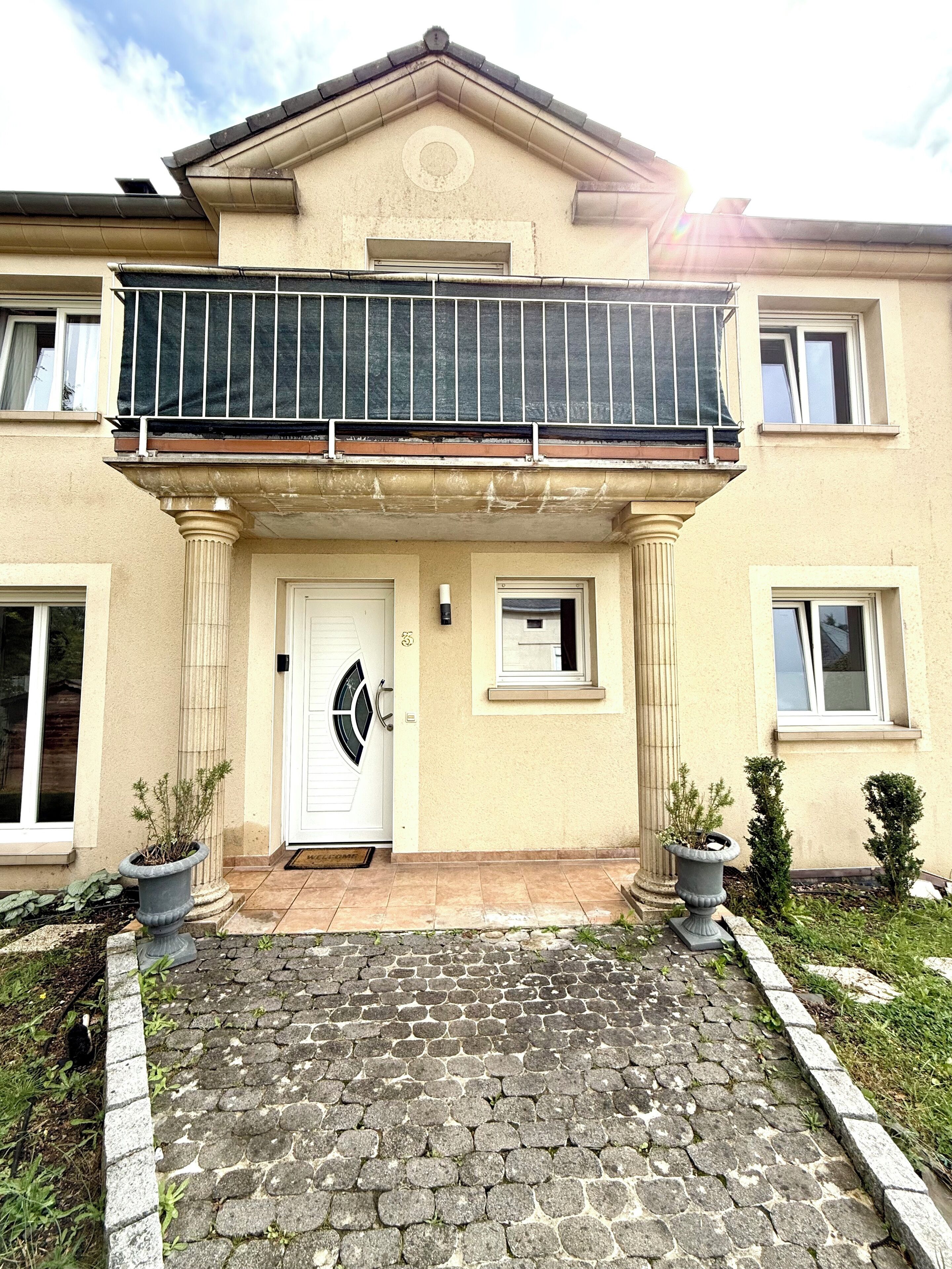 Fassade der Unterkunft