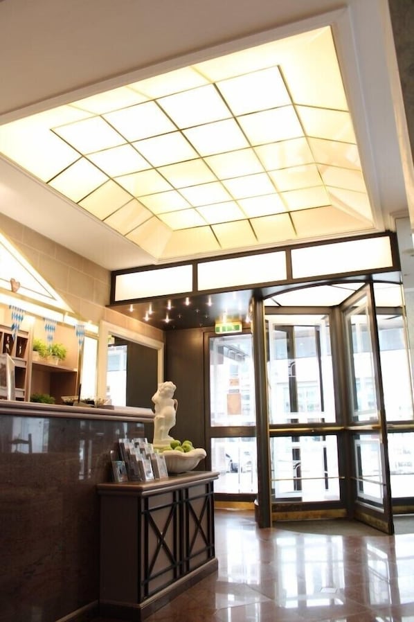 Interior entrance