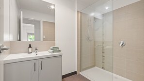 Shower, hair dryer