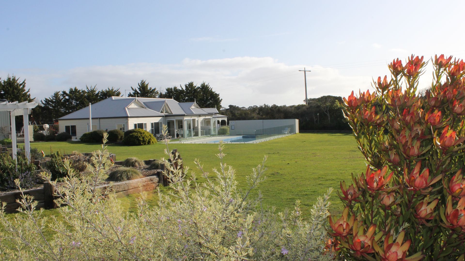 Enceinte de l’hébergement