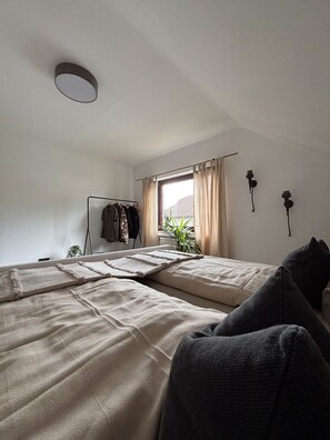2 habitaciones, wifi y ropa de cama