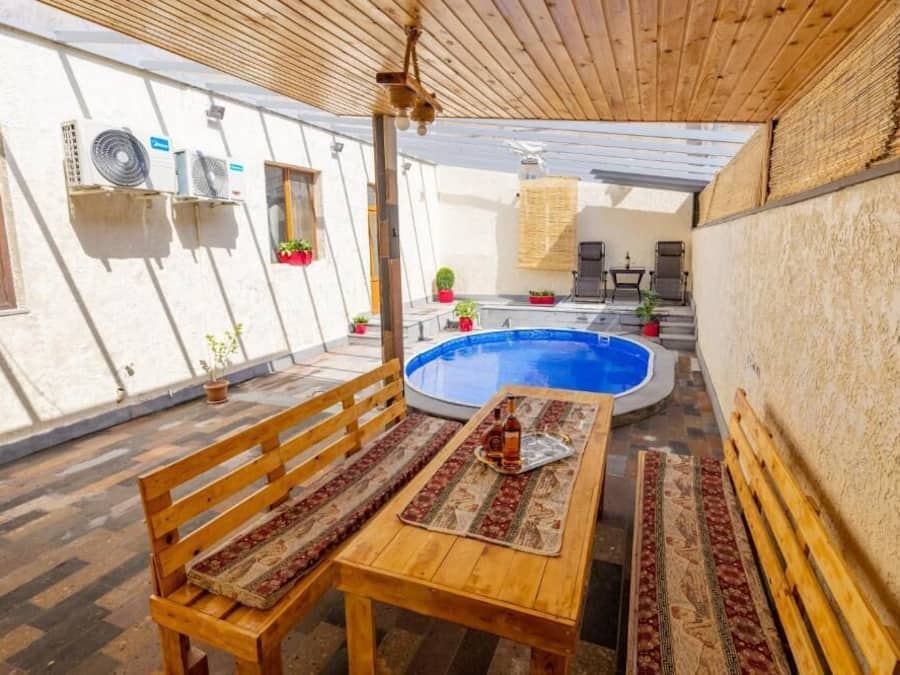 Una piscina techada