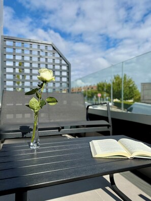 Estudio superior, terraza | Terraza o patio