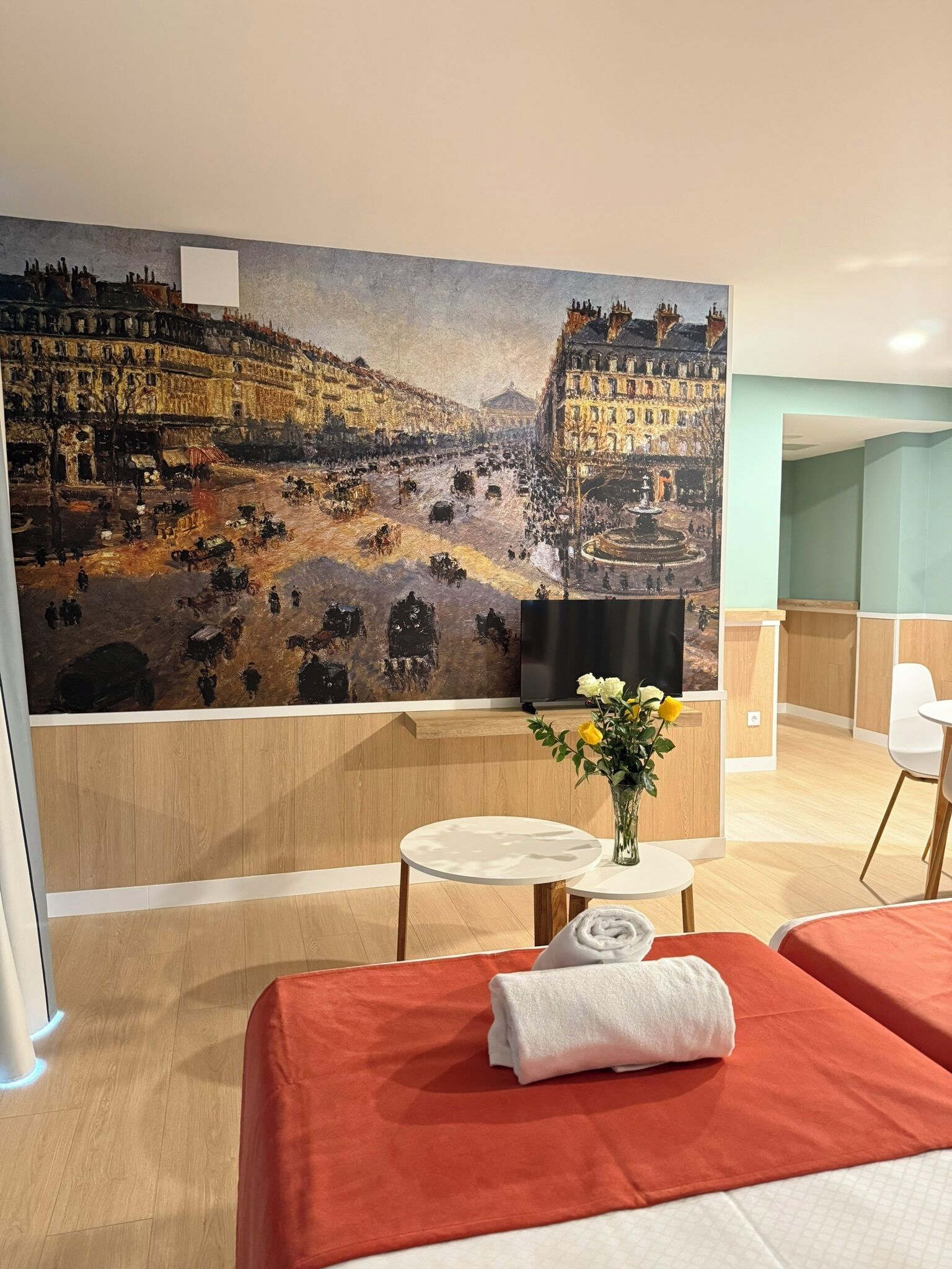 Superior Studio, Terrace | Cribs/infant beds, free WiFi, bed sheets