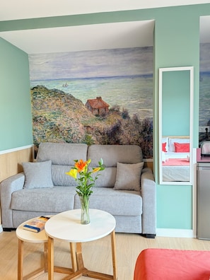 Studio, Terrace | Cribs/infant beds, free WiFi, bed sheets