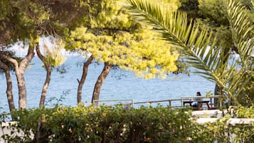 Apartamento luxo, sacada, vista para o mar | Vista da sacada