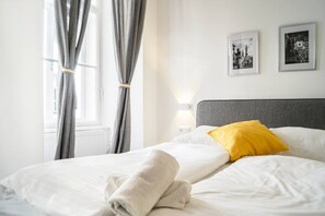1 chambre, fer et planche Ă repasser, Wi-Fi, draps fournis