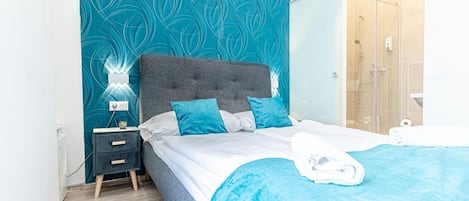 1 chambre, fer et planche Ă repasser, Wi-Fi, literie fournie