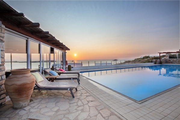 Seasonal outdoor pool