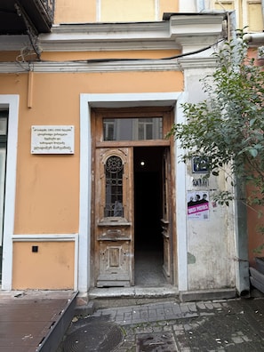 Detalhe da fachada