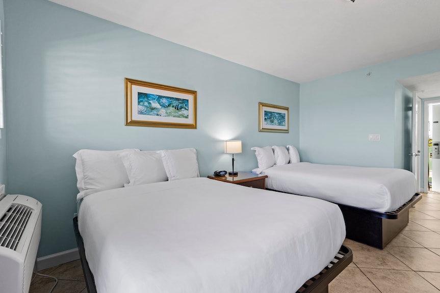 Oceanfront Inn Room #18- Ocean View Balcony, 2 Full Beds - Fort Pierce, FL