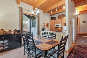 Condo, 3 Bedrooms | Dining - Comfort In The Sierras - Edelweiss 2br - Kirkwood 3 Bedroom Condo (Kirkwood)