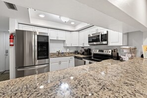 Condo, 2 Bedrooms | Private kitchen - Pelican Inlet C119, Near Beach: Pool & Tennis 2 Bedroom Condo (St. Augustine)