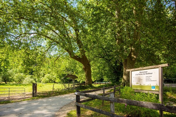 Enceinte de l’hébergement