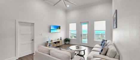 Maison, 4 chambres | Coin séjour | TV connectée, services de streaming