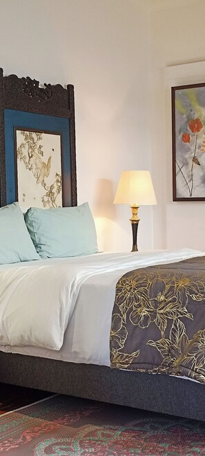 1 bedroom, internet, bed sheets