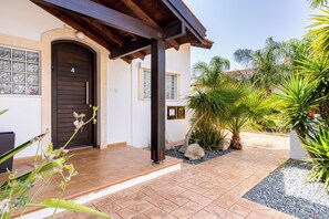 Property entrance - Lumina 2-BR Villa and Pool in Ayia Napa (Sotira)
