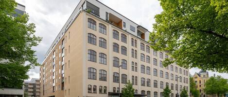 Overnatningsstedets facade