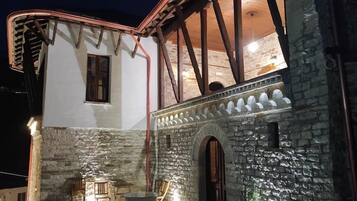 Front of property - evening/night