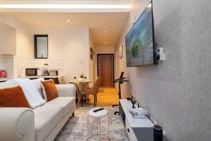 Living area - Modern one bed apartment in brilliant Nairobi in secure and calm environment. (Nairobi)