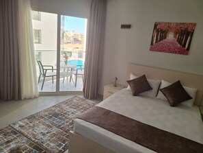 1 soveværelse, gratis Wi-Fi, sengetøj, adgang for kørestole