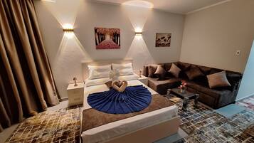 1 Schlafzimmer, kostenloses WLAN, Bettwäsche, Rollstuhlgeeignet
