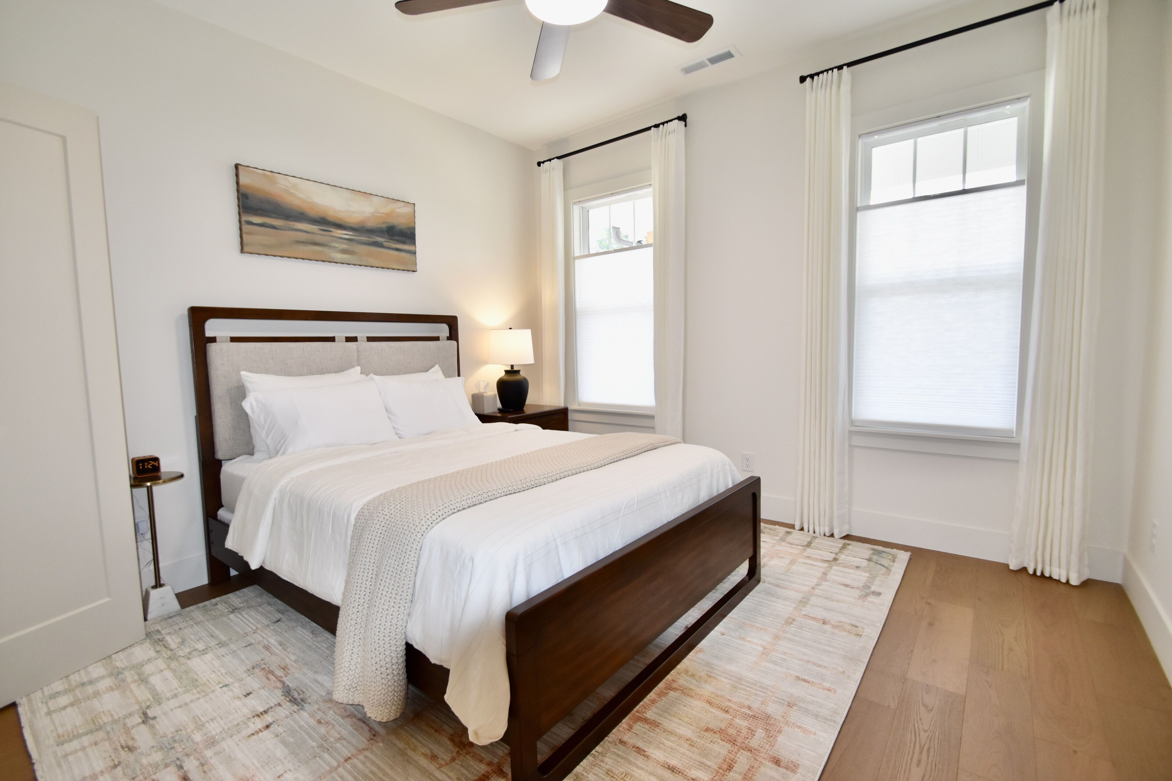 3 bedrooms, desk, iron/ironing board, free WiFi