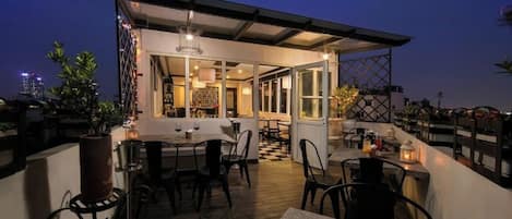Rooftop terrace