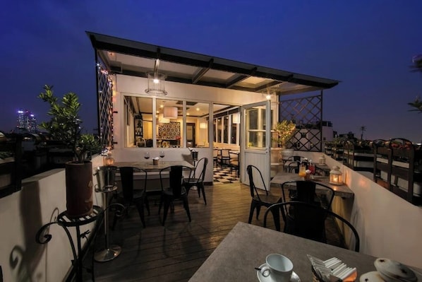 Rooftop terrace