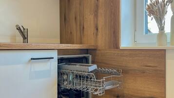 Oven, stovetop, dishwasher