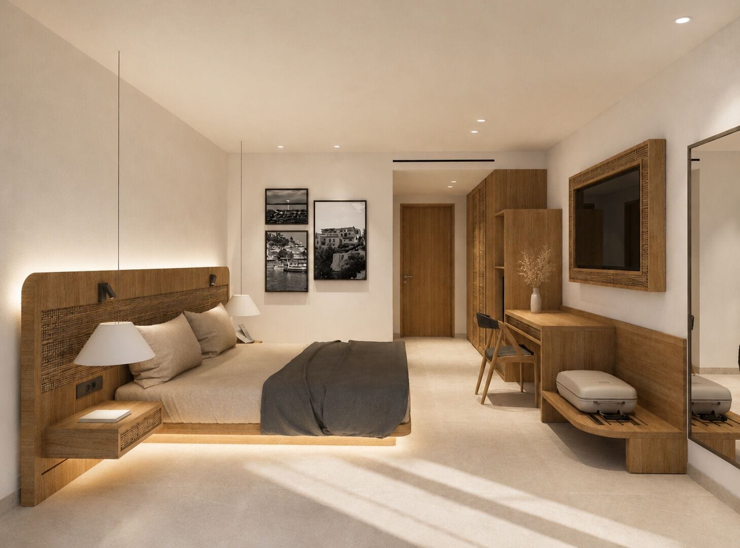 Deluxe Double Room with Plunge Pool | Két bảo mật tại phòng, màn/rèm cản sáng, phòng cách âm 