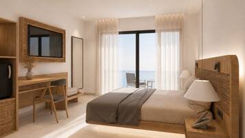 Deluxe Double Room with Plunge Pool | Una cassaforte in camera, tende oscuranti, insonorizzazione