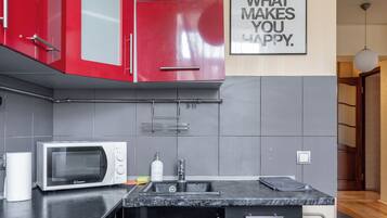 Comfort appartement, uitzicht op de stad | Privékeuken