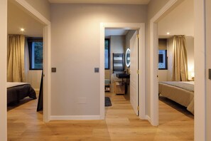 Appartement, 2 chambres, balcon, vue jardin