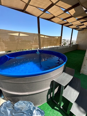Apartment, 1 Bedroom, Accessible, Smoking | Pool | Outdoor pool - JRE Rooftop Pool With Terraces F-R (Amman)