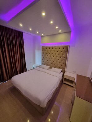 อพาร์ทเมนท์, 1 ห้องนอน, พร้อมสิ่งอำนวยความสะดวกสำหรับผู้พิการ, สูบบุหรี่ได้ | 1 ห้องนอน