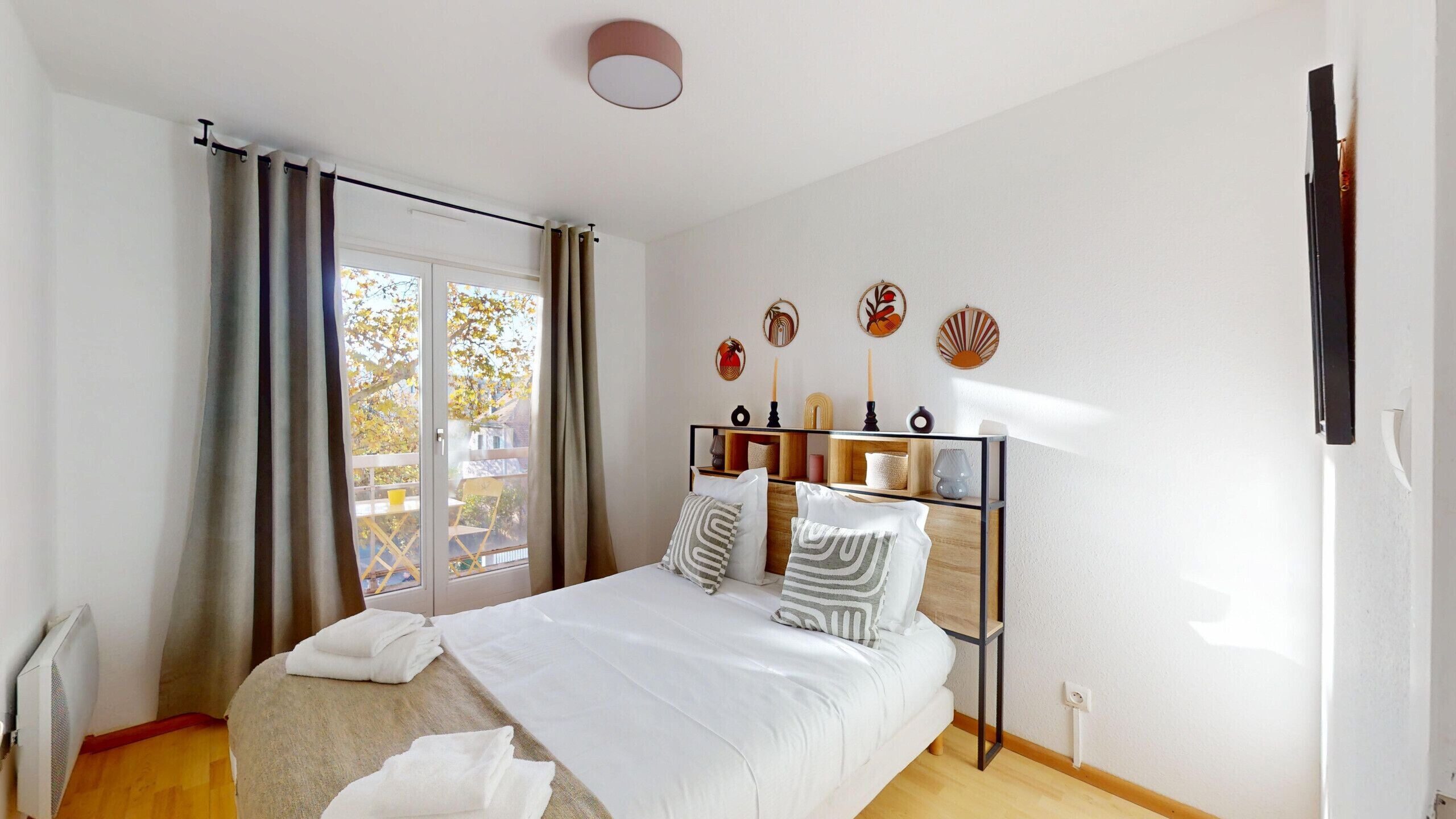 1 chambre, Wi-Fi gratuit, draps fournis