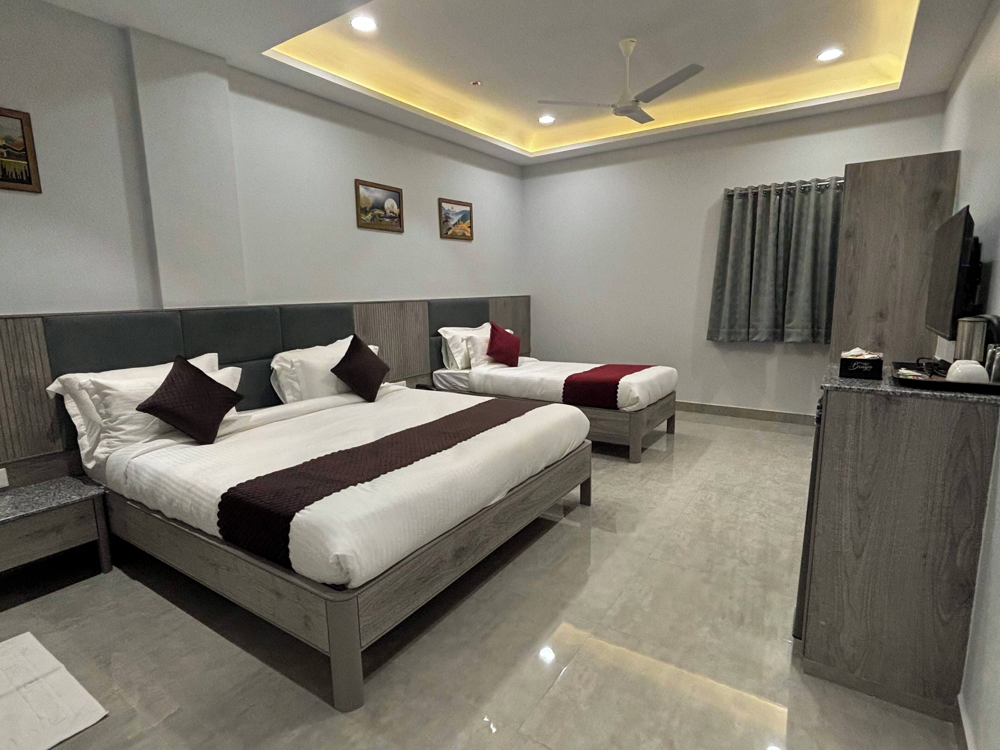 Free WiFi, bed sheets