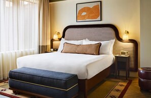 Superior-Doppel- oder -Zweibettzimmer | Minibar (mit einigen kostenlosen Artikeln), Verdunkelungsvorhänge