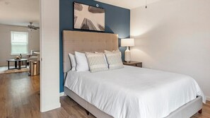 1 bedroom, desk, iron/ironing board, WiFi - Landing | Incredible 1BD, Gym, Clubhouse (Lyman)