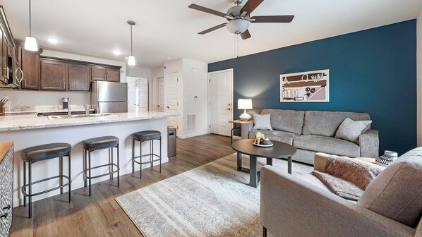 Smart TV - Landing | Incredible 1BD, Gym, Clubhouse (Lyman)